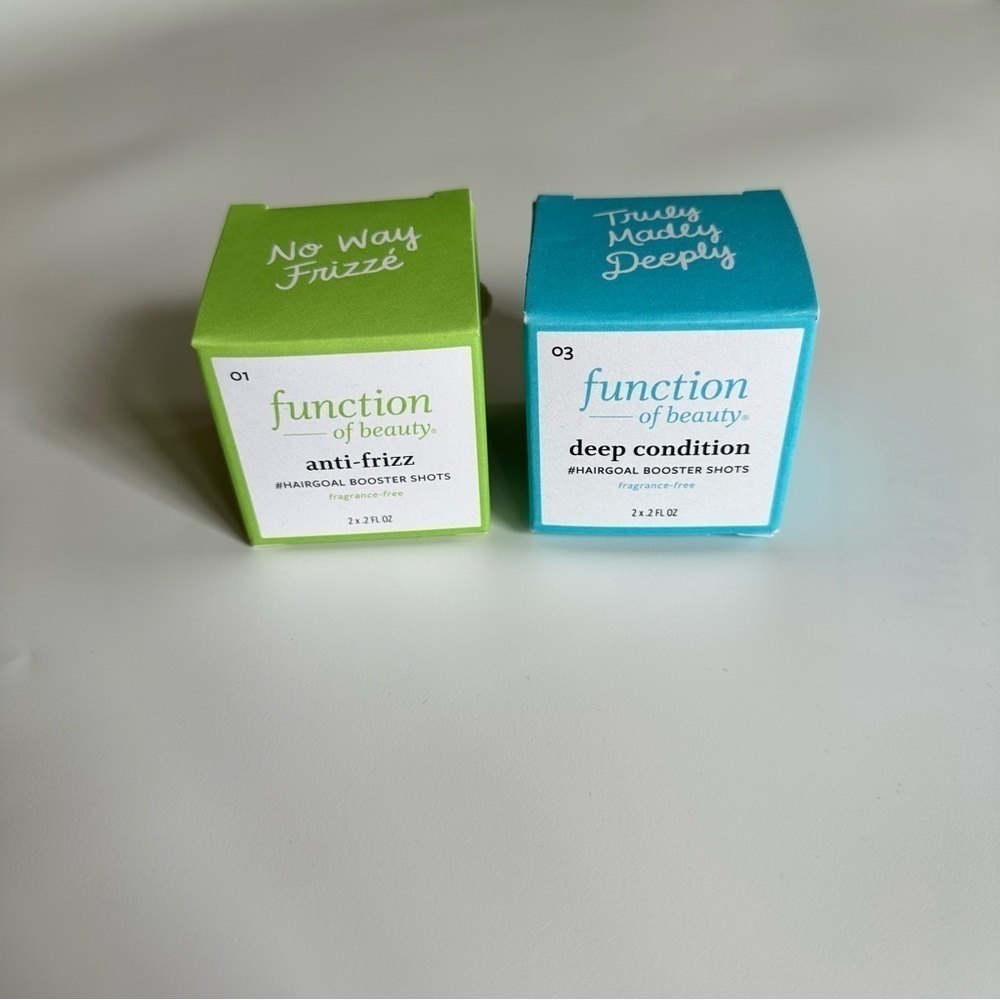 Function Of Beauty #HairGoal Booster Shots